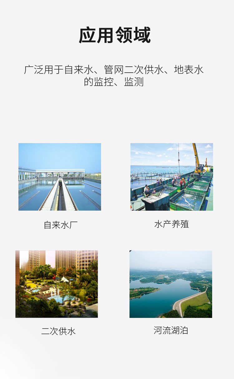 自來水廠水質監測設備應用行業